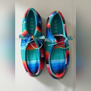 Roper Chillin driving moc shoe women's 8.5 NWOT